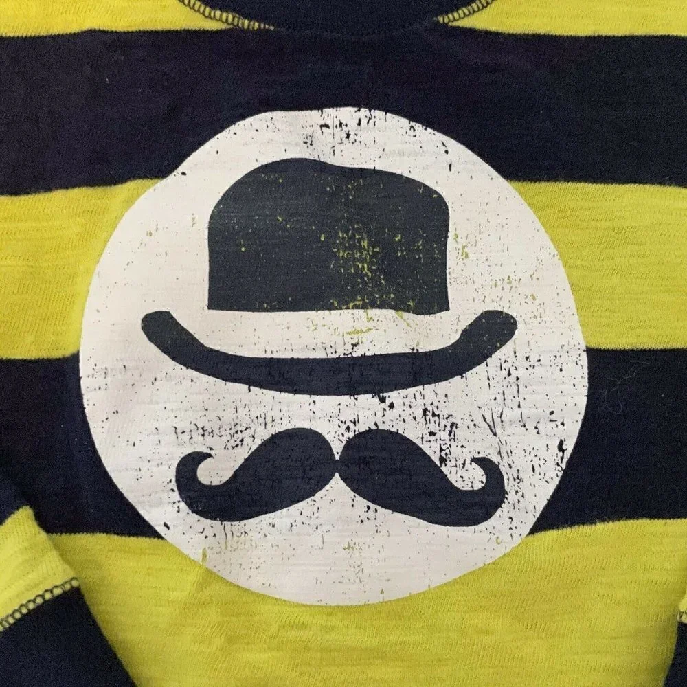 gymboree shirt boys 3t Black yellow stripe